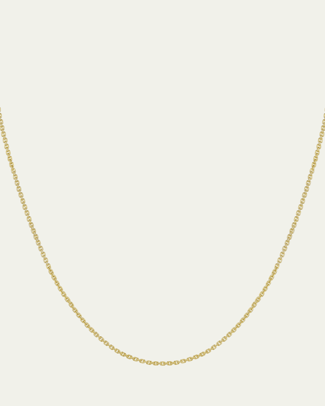 Wild Child Chain Necklace in Yellow Gold